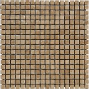 5/8" Travertine Tuscany Walnut (Tumbled)