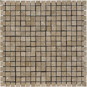 5/8" Travertine Tuscany Walnut (Polished)