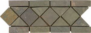 Multi Classic 4.75" x12" Tumbled (Slate)
