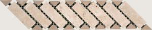 Tuscany Beige & Noce 3.03"x12" (Travertine)