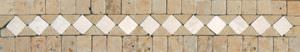 Tuscany Classic & Noce 2"x12" (Travertine)