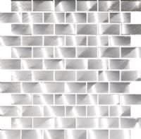 1"x2" Mythos Brick Metal Mosaic